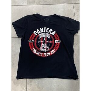 Pantera Cowboys From Hell Tour T Shirt XL Graphic Tee Vintage Distressed